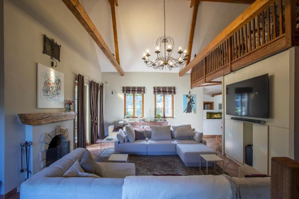 7 Bedroom Secluded Villa Close To Prague Říčany エクステリア 写真