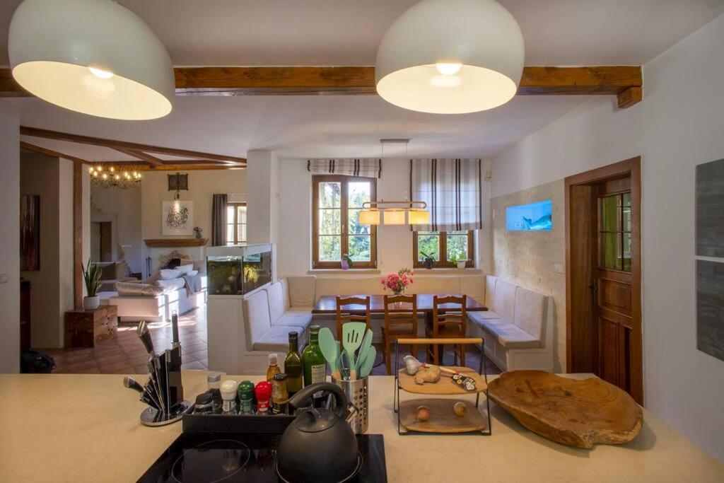 7 Bedroom Secluded Villa Close To Prague Říčany エクステリア 写真